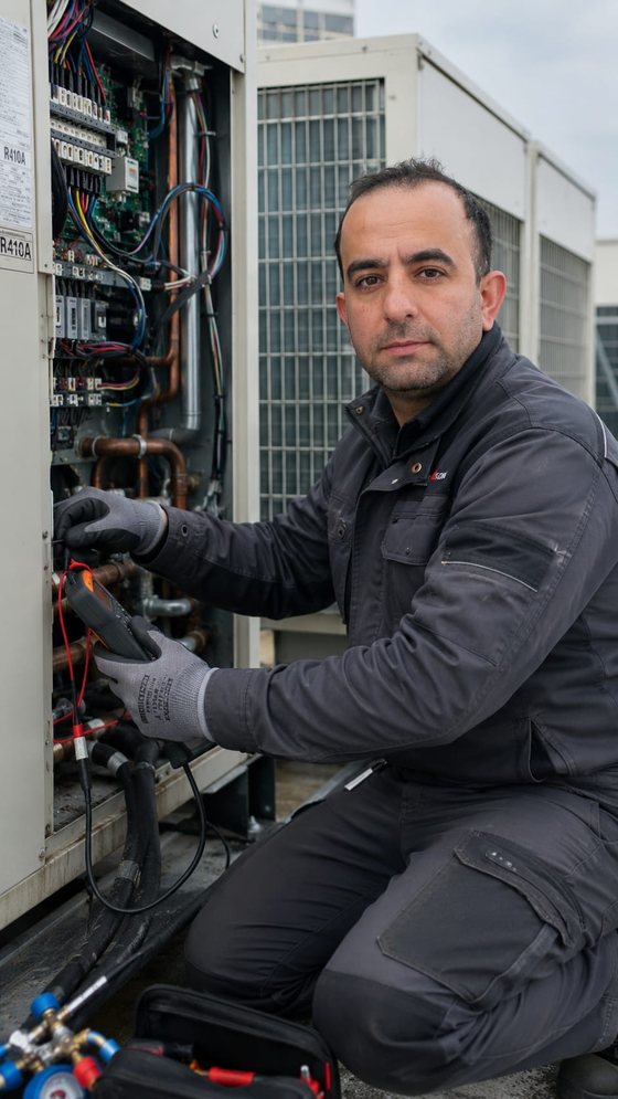 Technicien EDYCLIM, maintenance climatisation TGV, formé par FORMYA